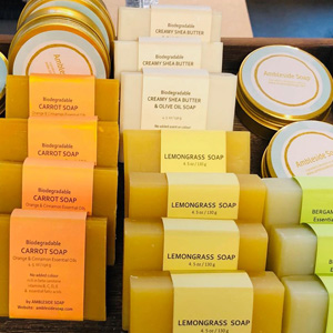 Ambleside Soaps on Kimi Designs Buy Local